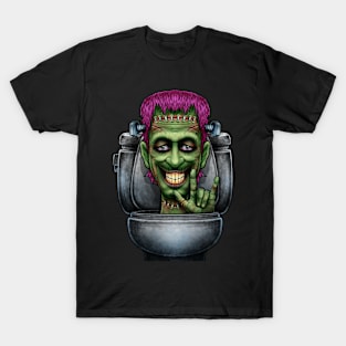 Horror toilet Monster #44 T-Shirt